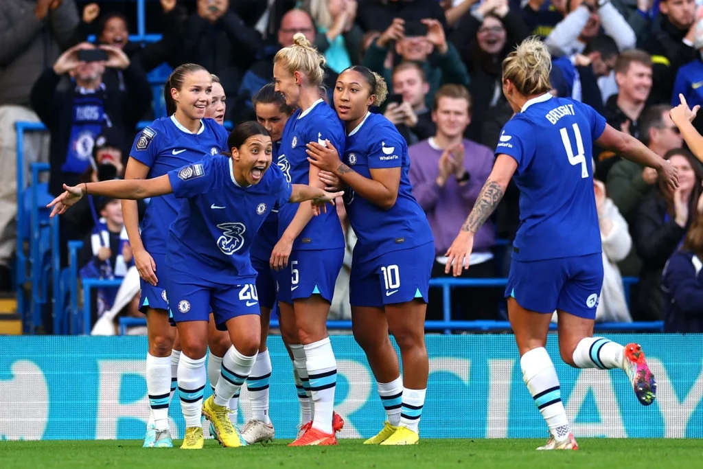 B teams in English women’s football lower leagues is a good idea  Chelsea women's team is stacked with world class players